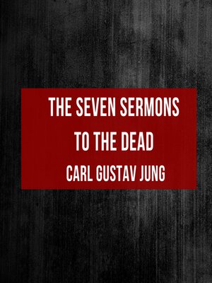 cover image of The Seven Sermons to the Dead